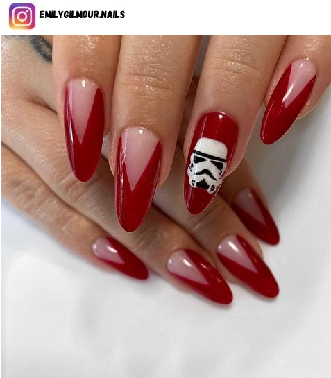 star wars nail design