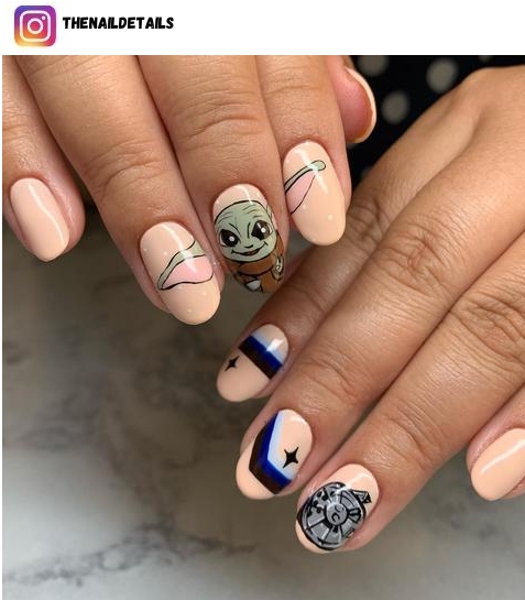 star wars nail art