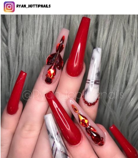 swarovski nails