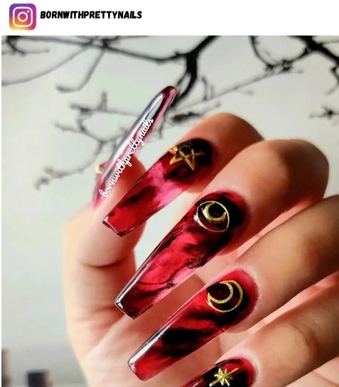 wiccan nail designs