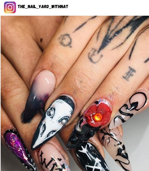 wiccan nails