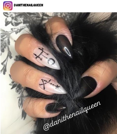 wiccan nail art