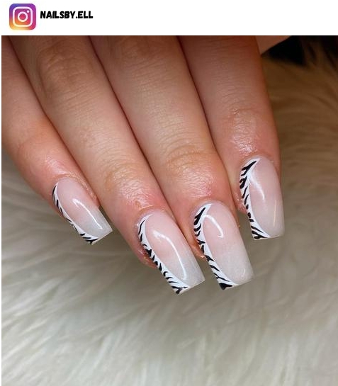 zebra nail design ideas