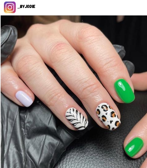 zebra nail design ideas