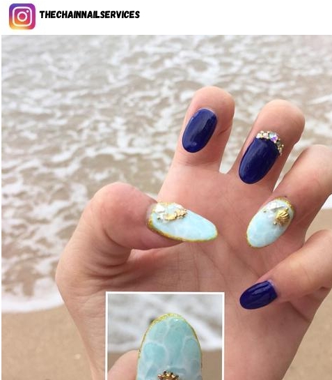 bubble nail designs
