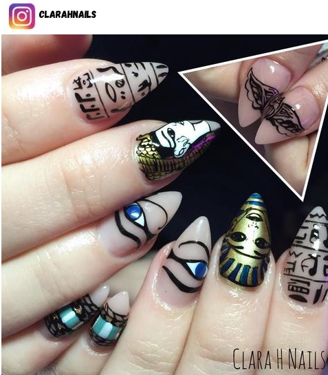 egyptian nail design ideas