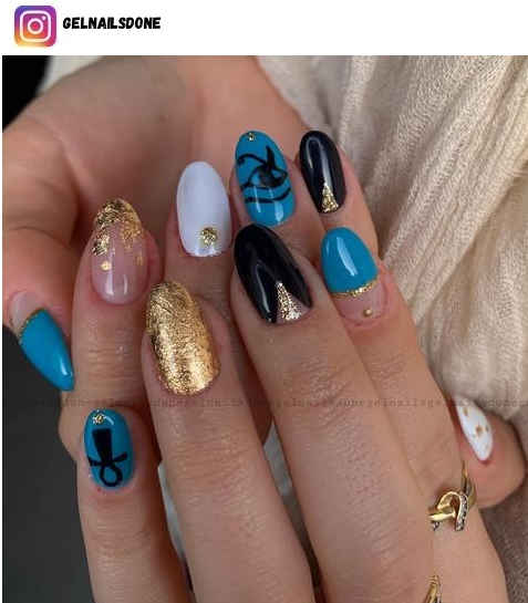 egyptian nail design