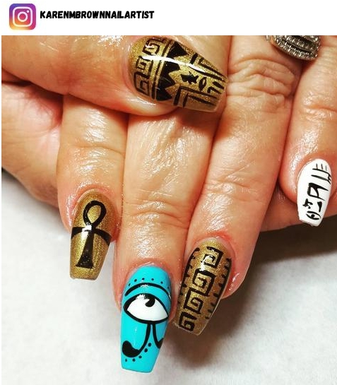 egyptian nail design ideas