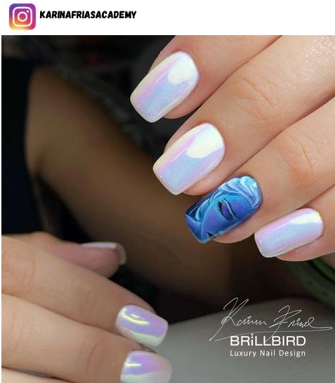 Frozen nail designs