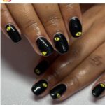43+ Black Cat Nail Art Designs For 2024