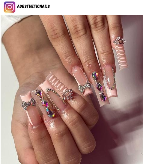 crown nail designs