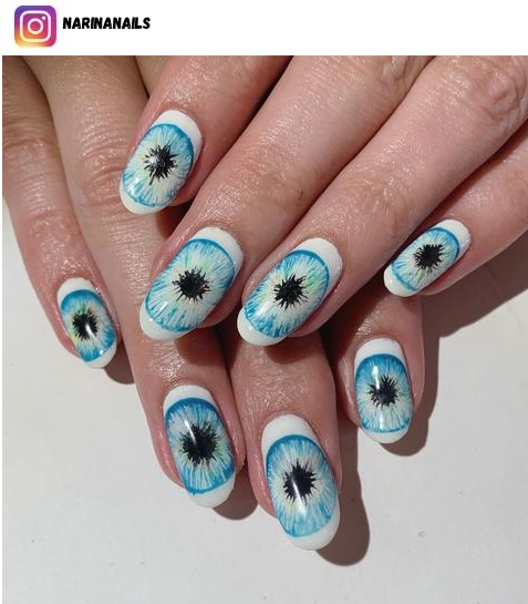 eyeball nail designs