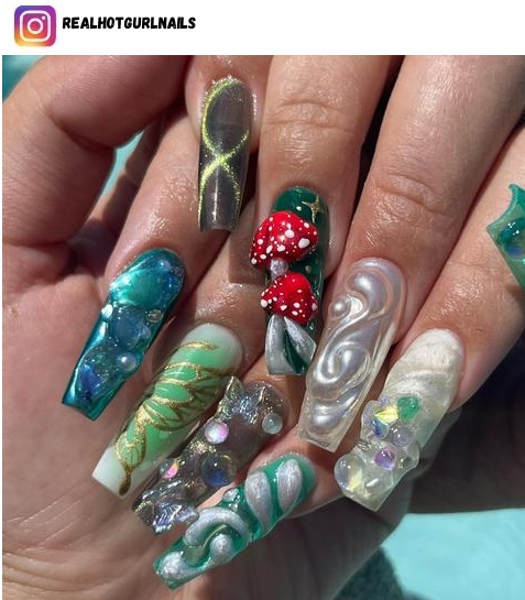 fairy nail design