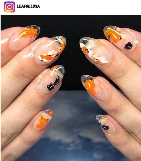fish nail art