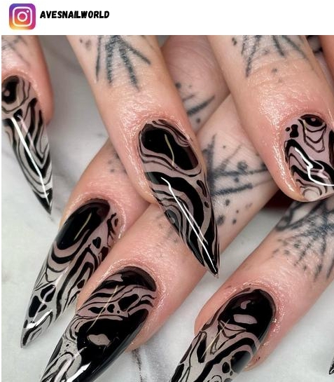 goth nail ideas