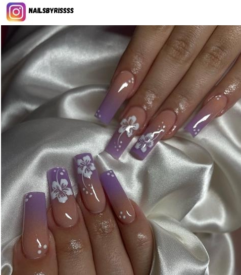 hibiscus nail art