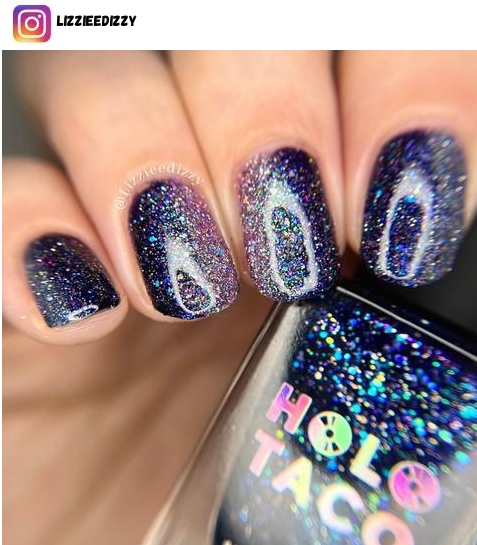 holographic nail ideas