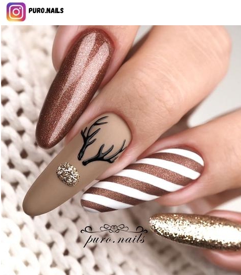 reindeer nail designs